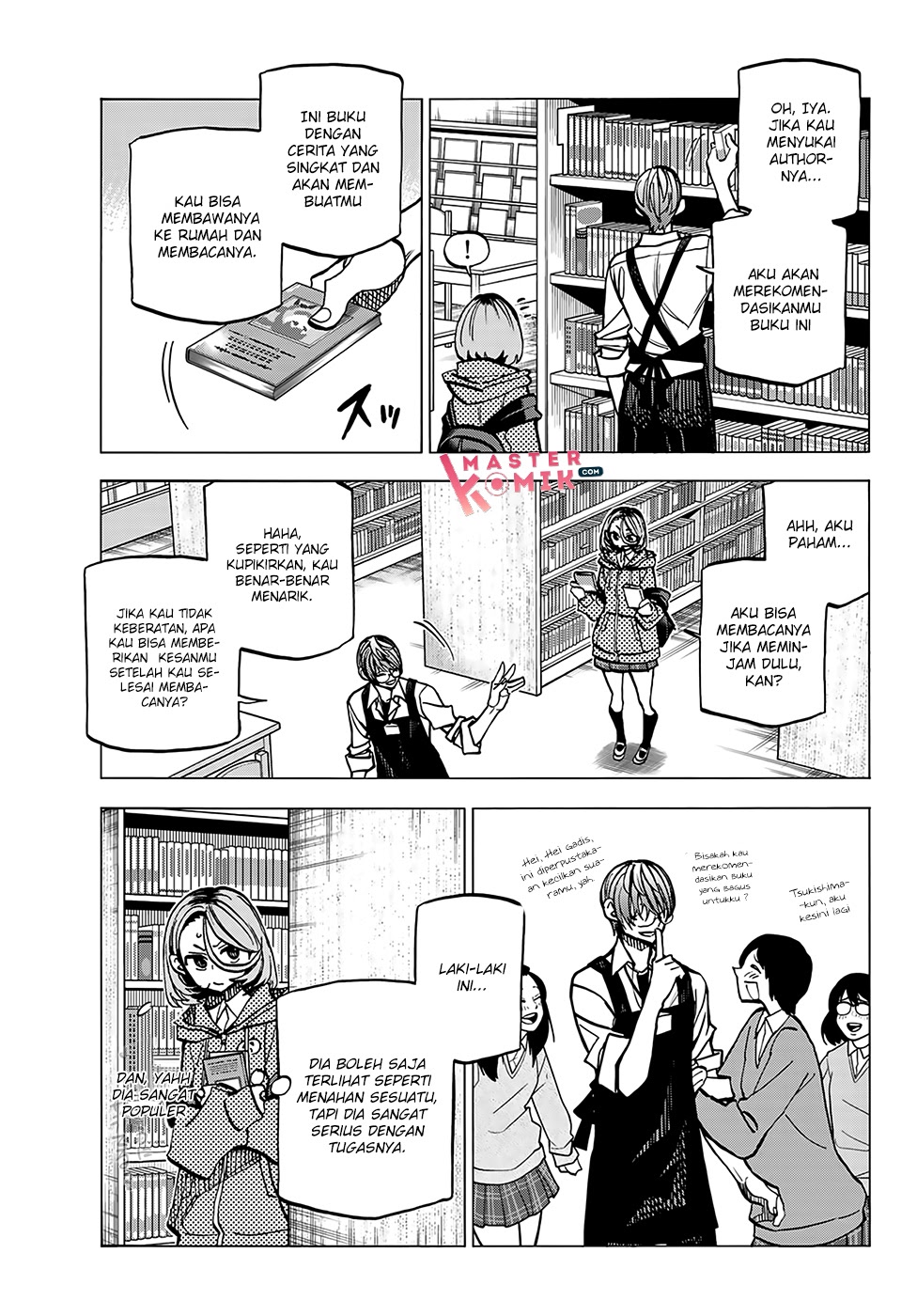 The Story Between a Dumb Prefect and a High School Girl with an Inappropriate Skirt Length Chapter 05 Gambar 9
